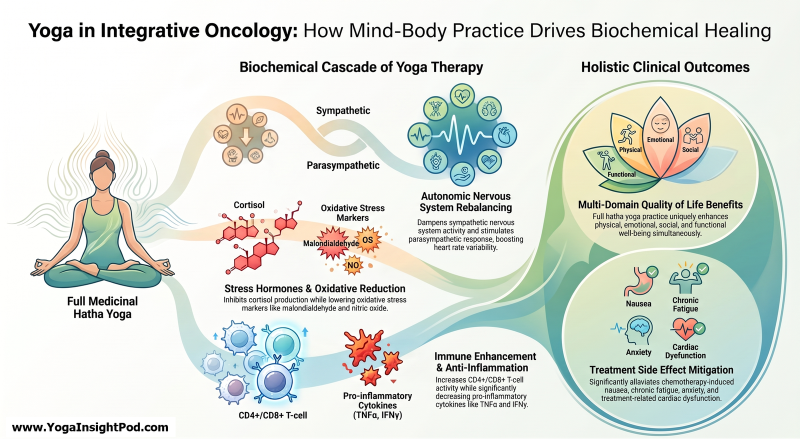 Yoga for Cancer Patients: What Research Says About Postures, Breathing, Stress and Quality of Life