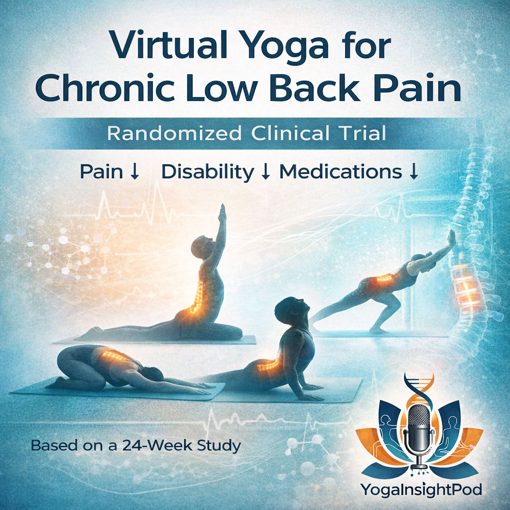 Chronic Low Back Pain Relief with Virtual Yoga: Evidence from a 24 Week Randomized Clinical Trial