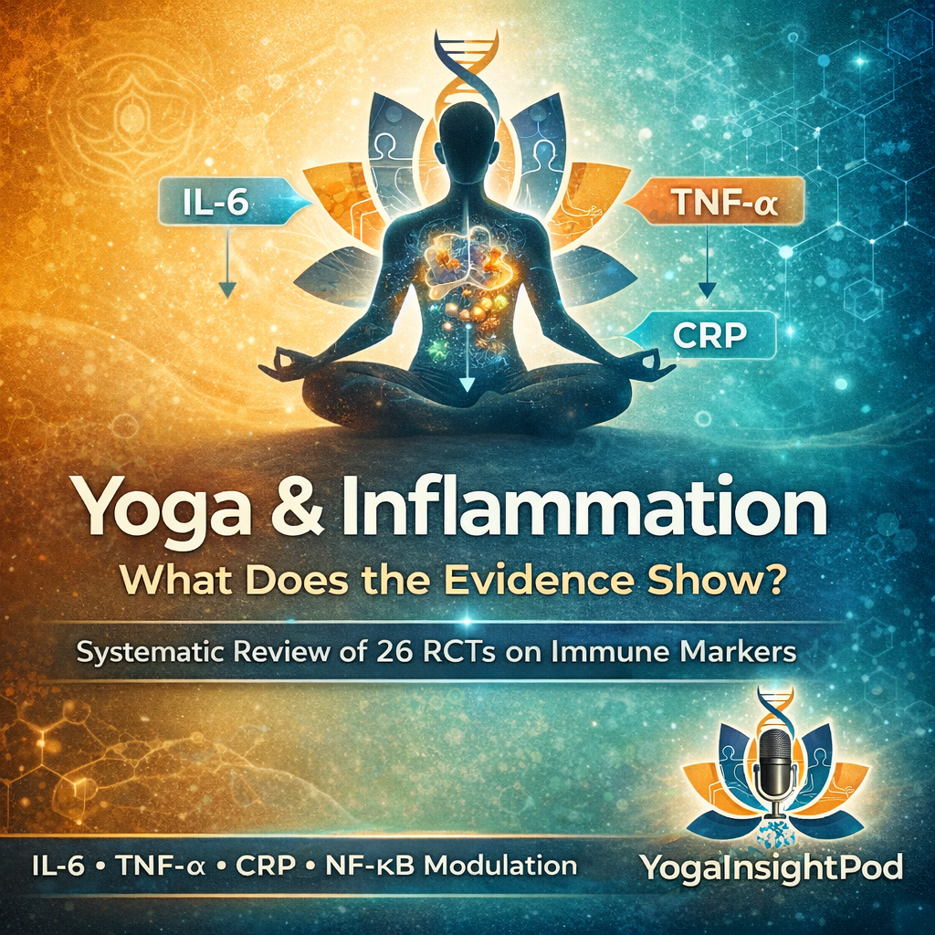 Yoga and Inflammation: How Mind Body Practice Modulates Cytokines, CRP, and Immune Health