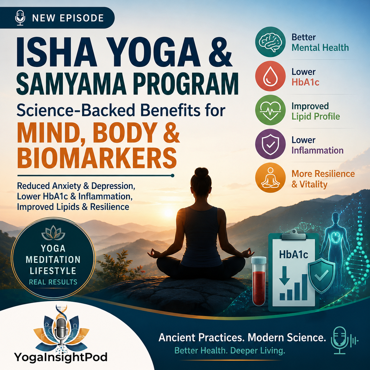 Can an Intensive Yoga & Meditation Retreat Improve Mental Health? The Science Behind Isha Samyama