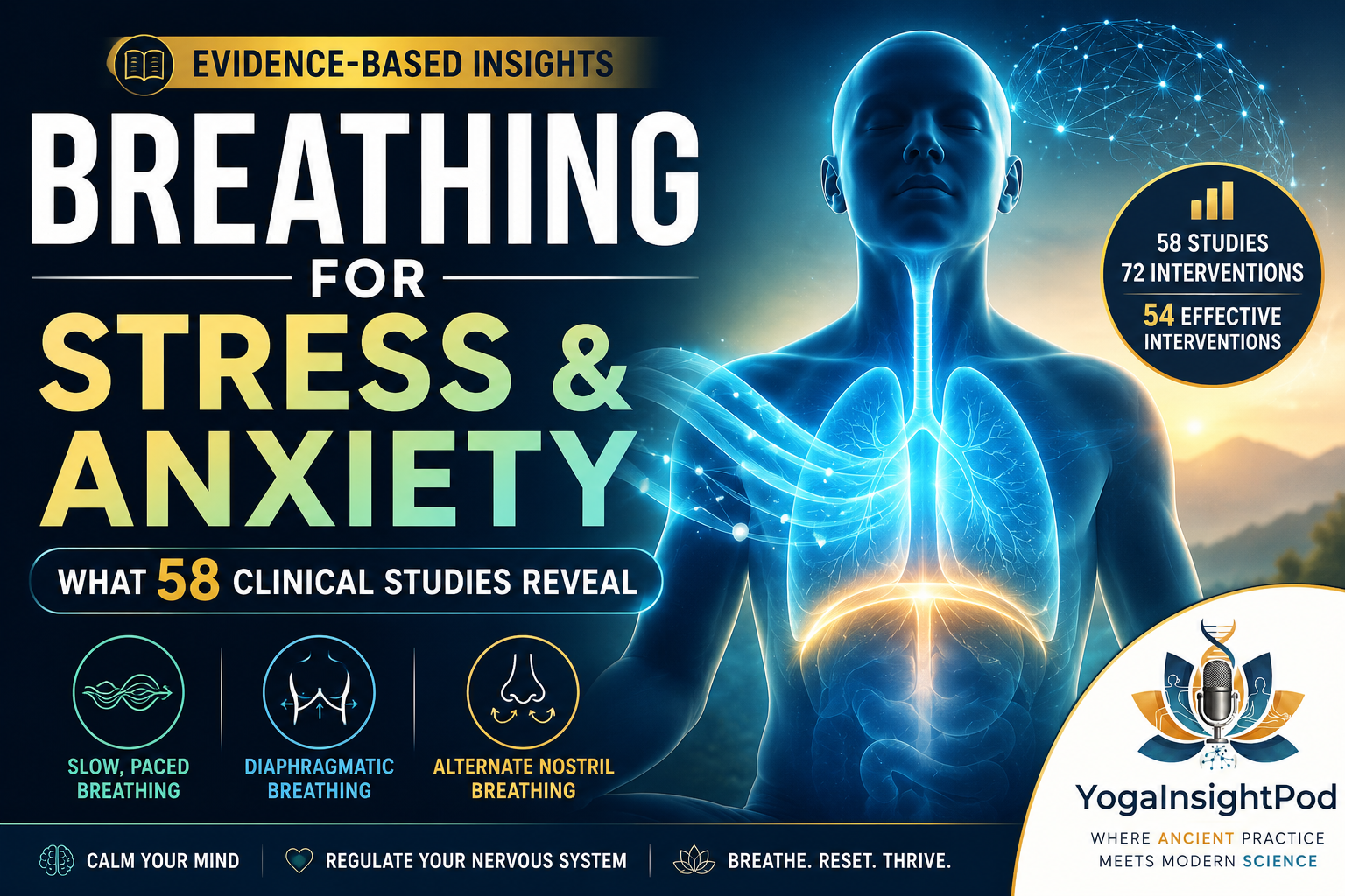 Breathing Practices for Stress and Anxiety Reduction: Conceptual Framework of Implementation Guidelines Based on a Systematic Review of the Published Literature