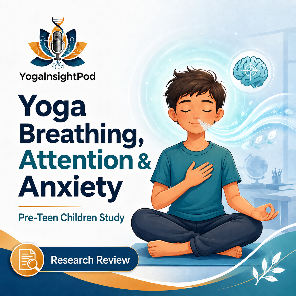 Immediate Effect of a Yoga Breathing Practice on Attention and Anxiety in Pre-Teen Children