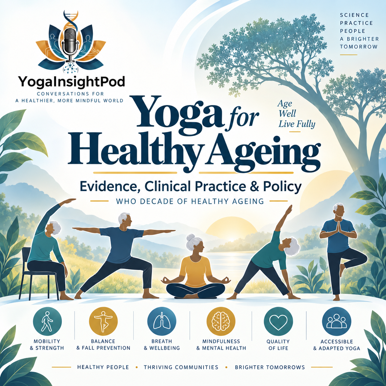 Yoga for Healthy Ageing: Evidence, Clinical Practice, and Policy Implications in the WHO Decade of Healthy Ageing