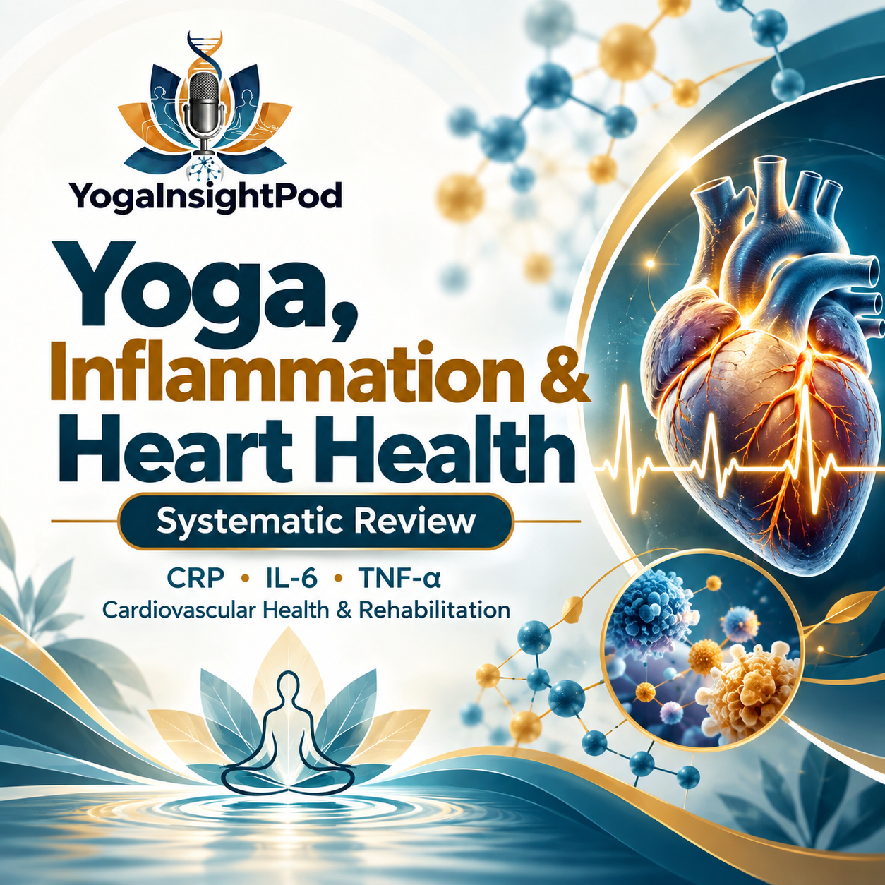 Effect of Yoga on inflammatory markers and its impact on cardiovascular health and rehabilitation: A systematic review